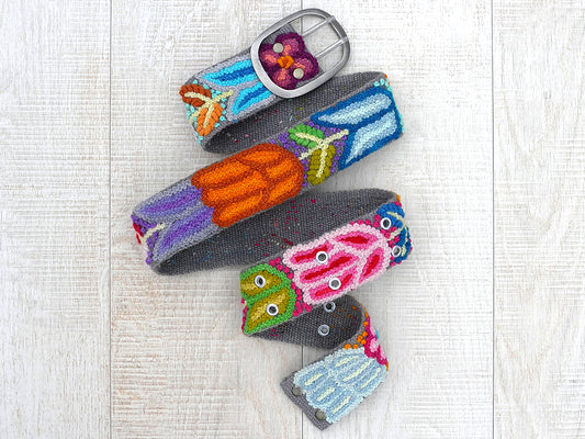 Großhandel bestickte Gürtel peruanischen Florcita