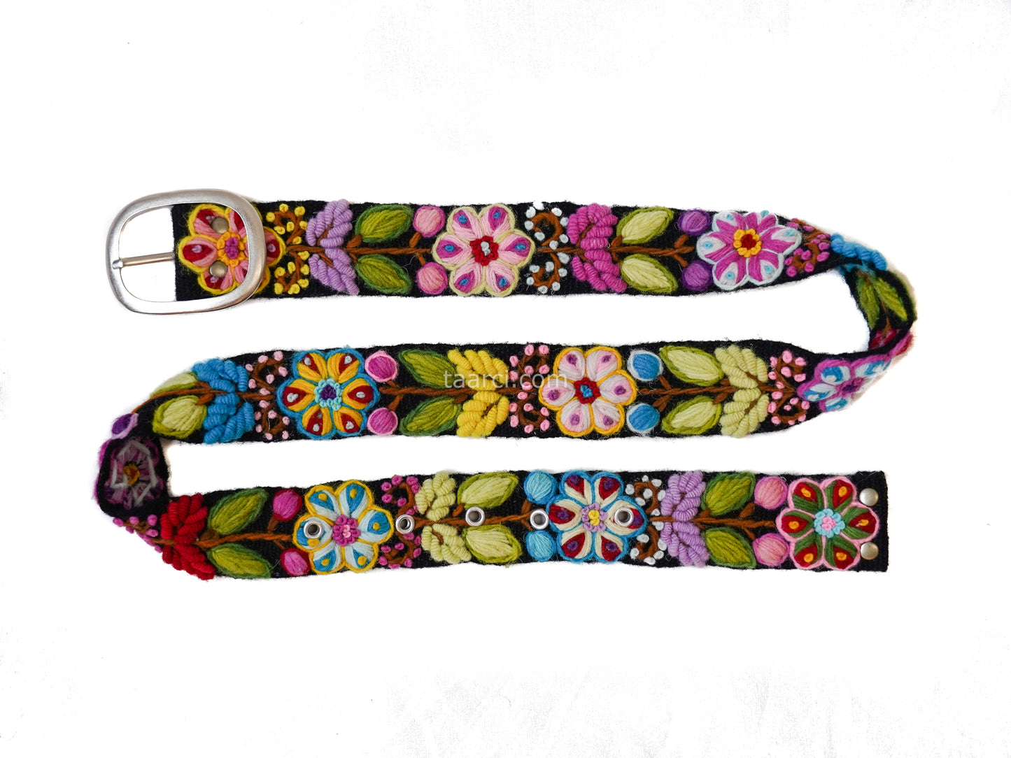 Embroidered belt peruvian